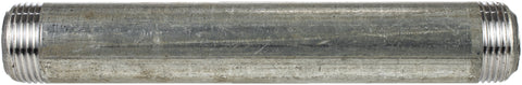 Galvanized Industrial Pipe Decor 3/4"X6"