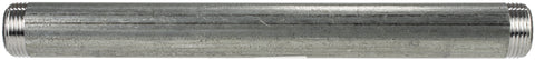 Galvanized Industrial Pipe Decor 1"X12"