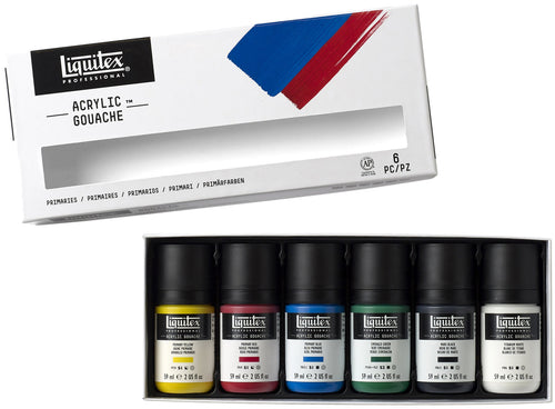 Liquitex Professional Acrylic Gouache Set 59ml 6/Pkg