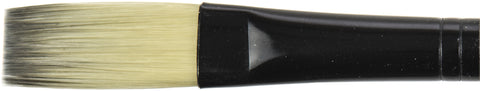 Black Silver Short Handle Brush