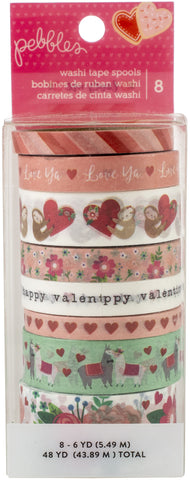 Loves Me Washi Tape 8/Pkg