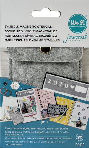 We R Memory Keepers Journal Magnetic Stencils
