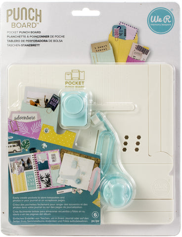 We R Memory Keepers Journal Pocket Punch Board