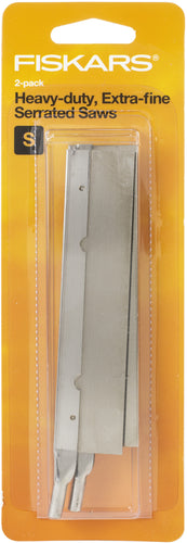 Fiskars Built to DIY Extra Fine Serrated Saw Blades 2/Pkg