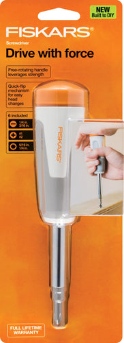 Fiskars Built to DIY Precision 6-in-1 Screwdriver