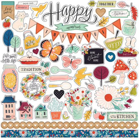 Our House Cardstock Stickers 12"X12"