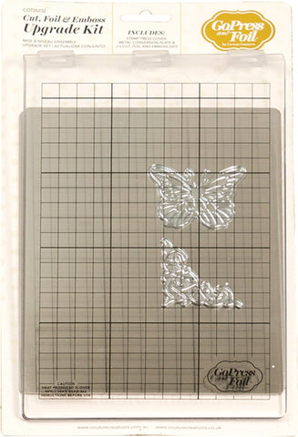 GoPress & Foil Me-Cut, Foil & Emboss Die Upgrade Kit