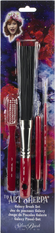 Art Sherpa Galaxy Brush Set 4/Pkg