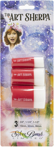 Art Sherpa Pounce Brush Set 3/Pkg