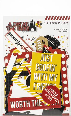 A Day At The Park Ephemera Cardstock Die-Cuts