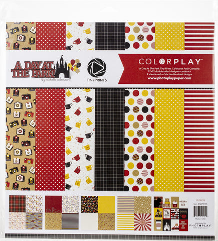 ColorPlay Tiny Prints Collection Pack 12"X12"