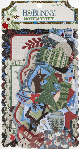 Winter Getaway Noteworthy Die-Cuts 55/Pkg