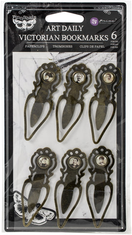 Prima Art Daily Planner Bookmark Clips 6/Pkg