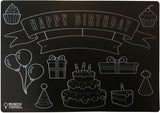 Reversible Chalkboard Placemat 12"X17"