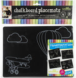 Chalkboard Placemats 9"X12" 4/Pkg