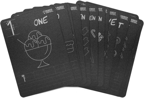 Reversible Flash Card Set 5"X7" 20/Pkg