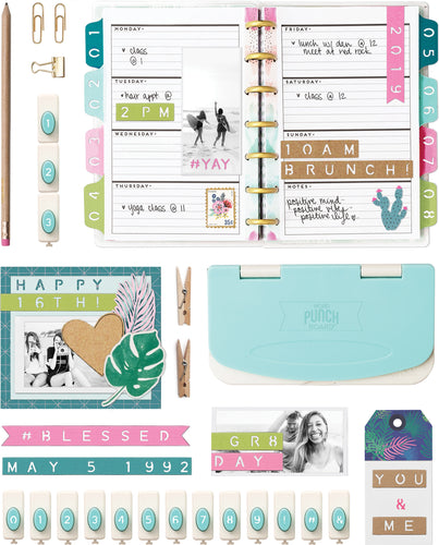 We R Memory Keepers Numbers & Symbols Punch Set