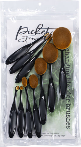 Picket Fence Studios Blender Brushes 10/Pkg