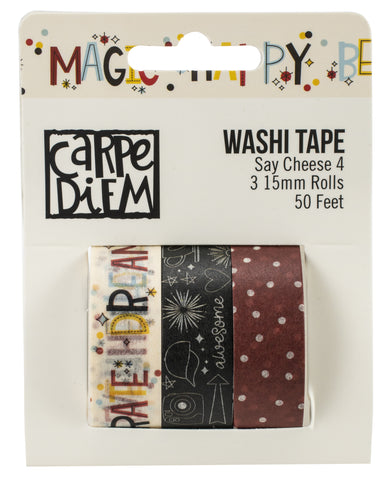 Simple Stories Say Cheese 4 Washi Tape 3/Pkg