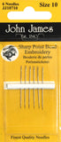 John James Embroidery Hand Needles