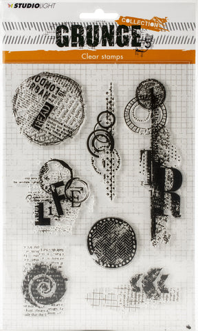 Studio Light Grunge Collection A5 Stamp