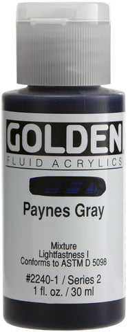 Golden Fluid Acrylic Paint Series 2 1oz