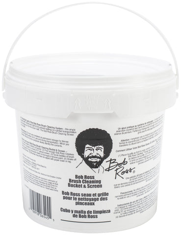 Bob Ross Cleaning Bucket & Screen