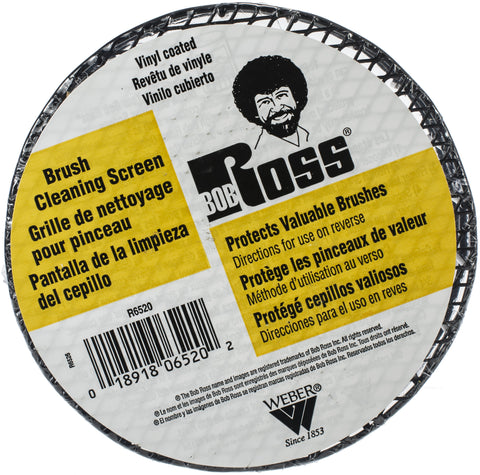 Bob Ross Brush Cleaning Screen