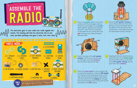 Maker Lab Radio Boombox