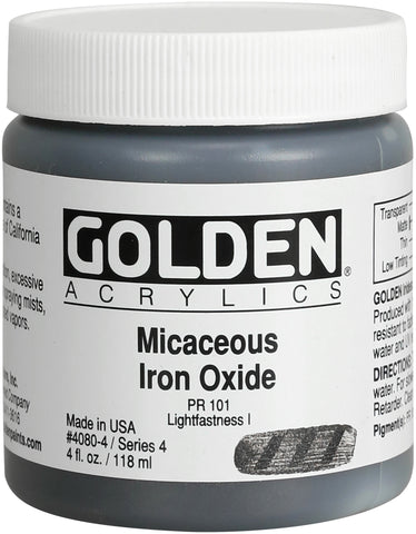 Golden Heavy Body Iridescent Acrylic Paint Series 4 4oz