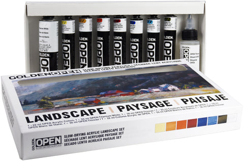 Golden Open Acrylic Paint Landscape Set 8/Pkg