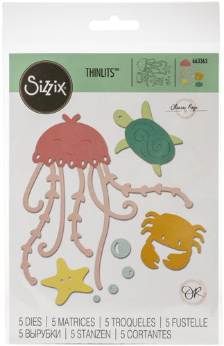 Sizzix Thinlits Dies By Olivia Rose 5/Pkg