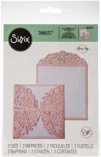 Sizzix Thinlits Dies By Olivia Rose 2/Pkg