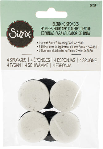 Sizzix Blending Tool Sponge Refills 4/Pkg