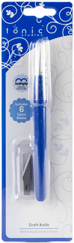 Tonic Studios Kushgrip Craft Knife W/6 Replacement Blades