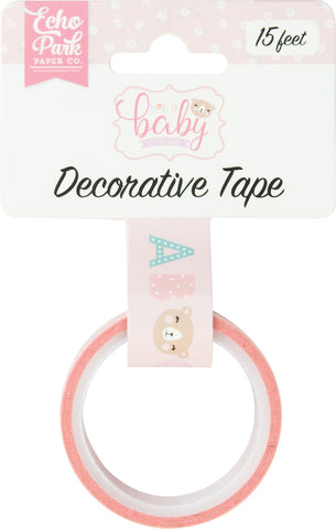 Echo Park Hello Baby Girl Decorative Tape 15'