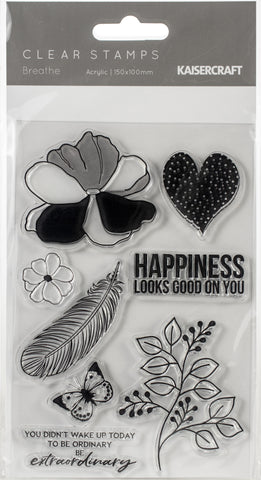 Breathe Clear Stamps 6"X4"