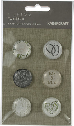 Two Souls Adhesive Curios 6/Pkg