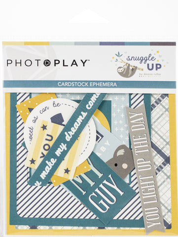 Snuggle Up Boy Ephemera Cardstock Die-Cuts
