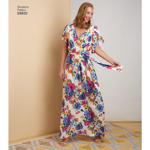 Simplicity Misses Pullover Dress With Variations