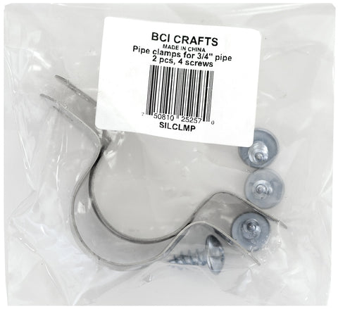 Pipe Clamps 2pcs For 3/4" Pipe