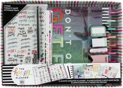 Happy Planner 12-Month Undated Medium Box Kit