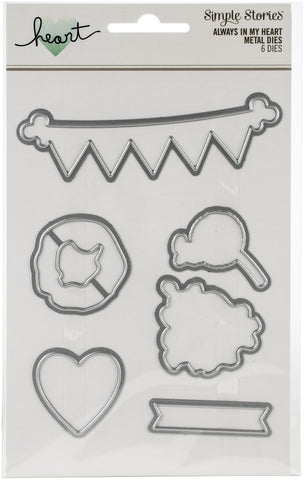 Heart Dies 6/Pkg