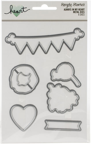 Heart Dies 6/Pkg
