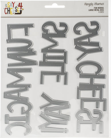 Say Cheese 4 Dies 6/Pkg