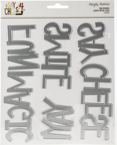 Say Cheese 4 Dies 6/Pkg