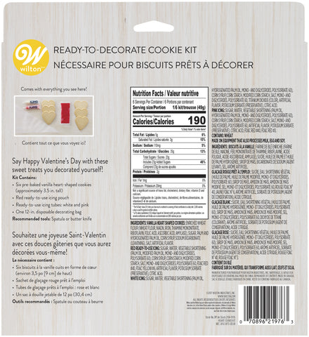 Ready To Decorate Pre-Cut Shaped Chocolate Cookie Kit