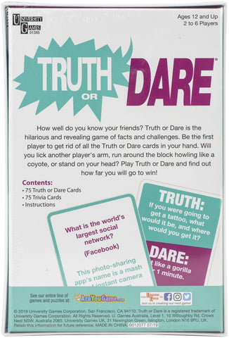Truth Or Dare Game 2019