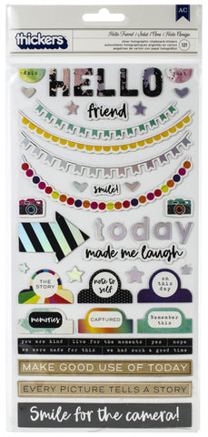 Vicki Boutin Color Kaleidoscope Thickers 5.5"X11" 121/Pkg