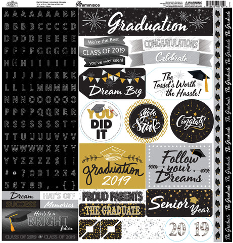 The Graduate Element Sticker 12"X12"